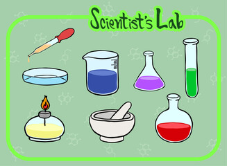 scientist's lab