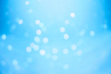 Obraz premium Abstract Blue Background with Soft Bokeh Light Effects for Digital Design, Web Banners, and Presentation Backdrops