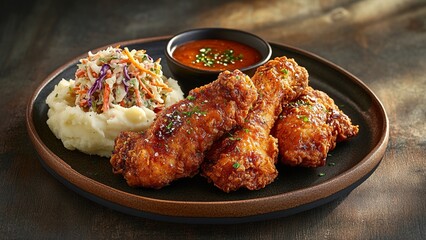 Fototapeta premium Crispy Fried Chicken