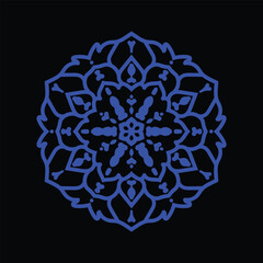 Colorful Mandala Artwork with Geometric Patterns for Relaxation and Inner Peace