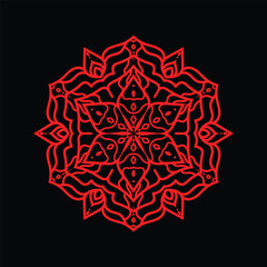 Bohemian Mandala Art for Home Decor, Yoga, and Mindfulness Practice