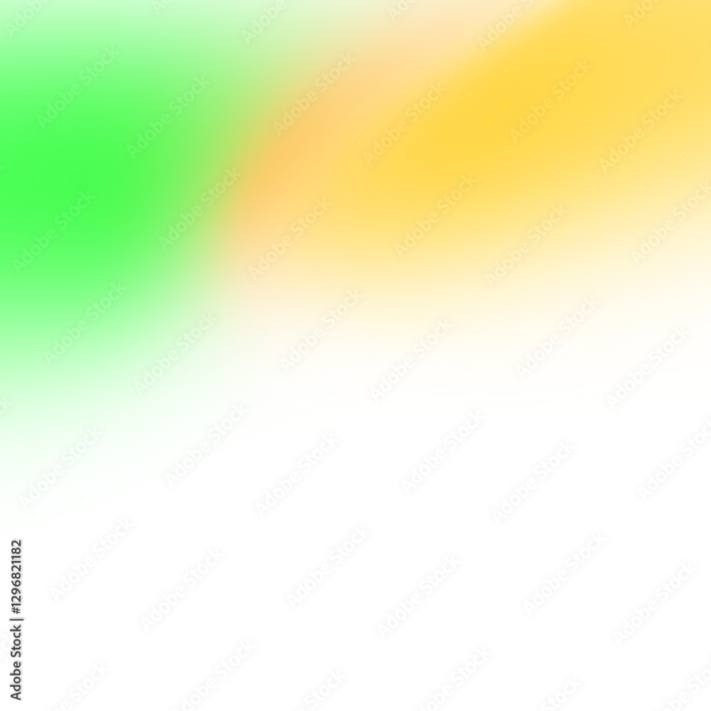 Aufkleber teal green yellow grainy gradient shape transparent background glowing noise texture cover header po