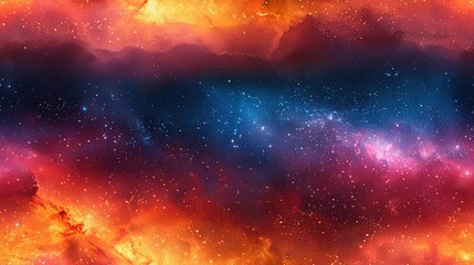 Fototapeta premium Textured Background Featuring Playful Hand-Drawn Stars With a Glitter Effect, Creating Whimsy and Sparkle for Various Design Projects and Crafts