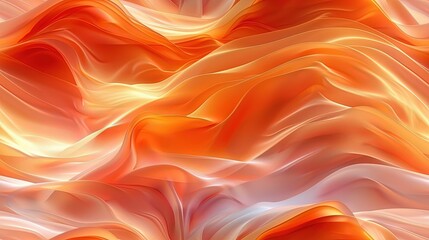 Obraz premium Cozy Autumn Background Template With Orange and Cream Gradient for Fall and Thanksgiving Designs