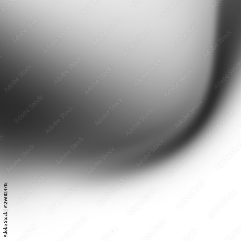 Leinwandbilder black grainy gradient shape transparent background noise texture blurred dark header flowing wave ba