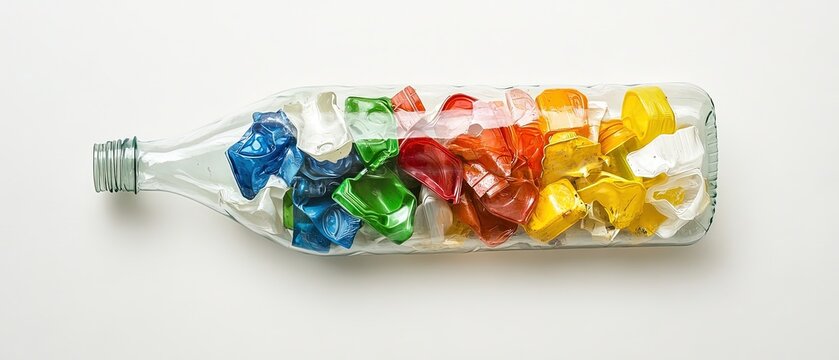 Transparent Plastic Bottle Filled With Compacted Plastic Waste as a Method for Creating Sustainable Ecobricks