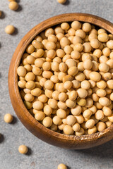 Dry Organic Raw Soy Beans
