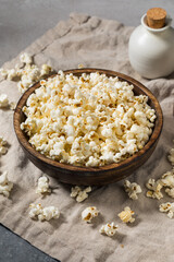 Homemade Healthy Butter Popcorn