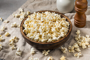 Homemade Healthy Butter Popcorn