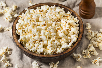 Homemade Healthy Butter Popcorn