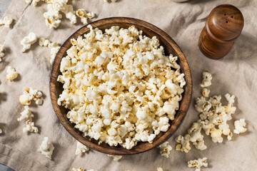 Homemade Healthy Butter Popcorn