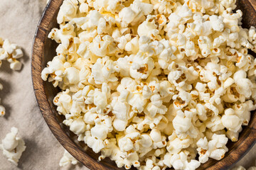Homemade Healthy Butter Popcorn