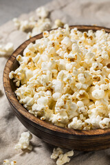 Homemade Healthy Butter Popcorn