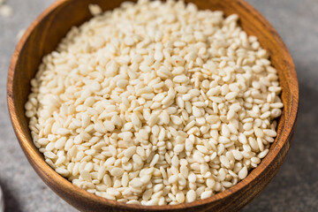 Organic Dry White Sesame Seeds