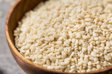 Organic Dry White Sesame Seeds
