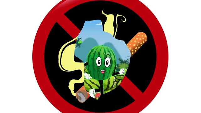 no smoking, health, fruits for health