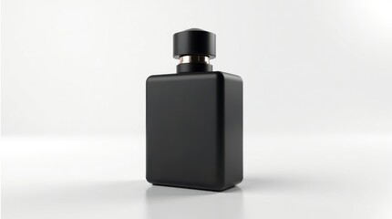 Fototapeta premium Black Perfume Bottle Mockup