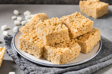 Sweet Homemade Rice Crispy Cereal Treats