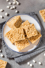 Sweet Homemade Rice Crispy Cereal Treats