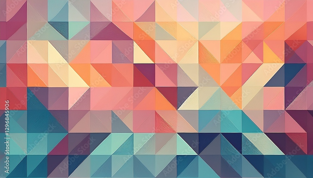 Canvas Prints abstract geometric background