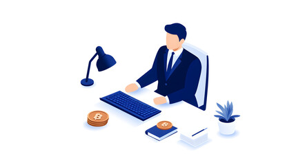 Business compliance of document management. Document or file icons and checkmark. Businessman stored documents on server according to law