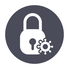 Security, Settings, and Shield Icons - Vector Graphic for Protection and Safety