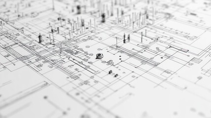 Abstract city circuit design