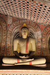 Obraz premium Statue de Bouddha à Dambulla - Sri Lanka