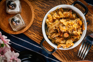 Bigos - traditional Polish food.