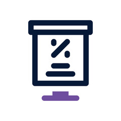 banner dual tone icon. Sleek and modern vector icon for websites, mobile apps, marketing materials, and corporate design. Fully scalable and ready to use.