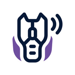 mouse dual tone icon. Sleek and modern vector icon for websites, mobile apps, marketing materials, and corporate design. Fully scalable and ready to use.