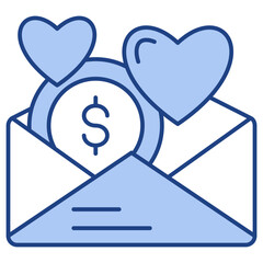 Email Blue Icon