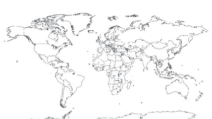 Global Nations Representation, International Unity, Global Concept, and Geographic Diversity Illustration and American flag paint texture grunge usa flag Art & Illustration