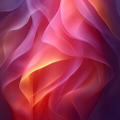 Obraz premium Abstract swirling flowing fabric textures, vibrant color gradients