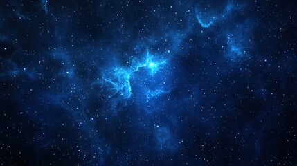 Fototapeta premium Deep Space Nebula, Cosmic Clouds, Star Clusters. Potential Stock Photo