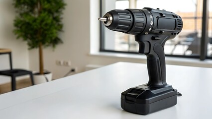 Cordless Drill on Table