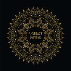 Luxury mandala art with background arabic islamic east style