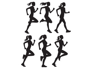 silhouette of a man and woman