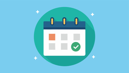 Obraz premium Smart Investment Timing Depict a calendar with specific investment dates circled where one investor waits for the ideal time showing smart timing as a taxsaving strategy.