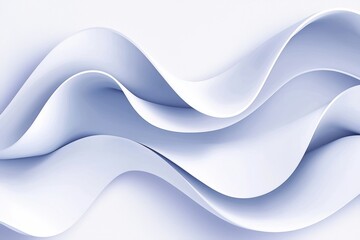 Obraz premium Gentle blue-to-white gradient forming an abstract minimalist backdrop, evoking a serene and contemporary atmosphere