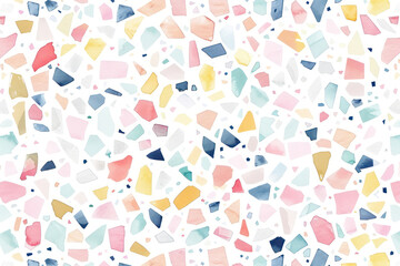 Colorful mosaic pattern  png overlay effect, transparent background