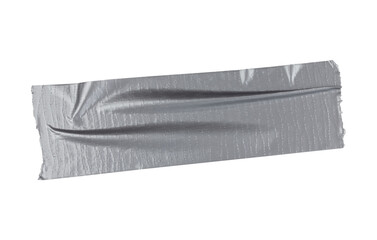 a piece of reinforced tape pasted on the wall, isolated from the  background