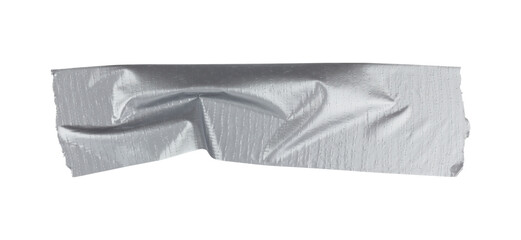 a piece of reinforced tape pasted on the wall, isolated from the  background