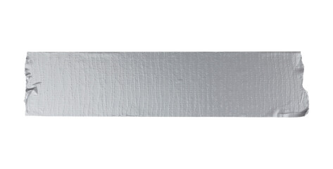 a piece of reinforced tape pasted on the wall, isolated from the  background