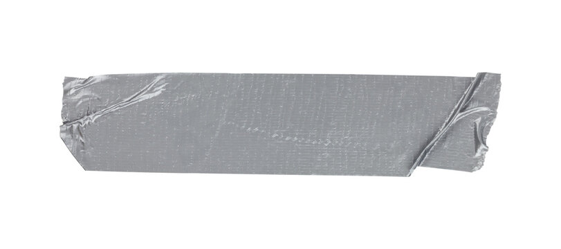 a piece of reinforced tape pasted on the wall, isolated from the  background