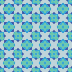 seamless geometric pattern bright color blue wallpaper cover floor carpet