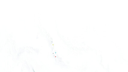 Panorama of white marble stone.