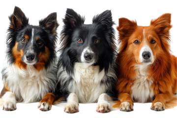 Group of Dogs – Border Breeds Together