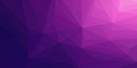 Obraz premium Abstract Purple and Pink Geometric Low Poly Background Design for Modern Presentations