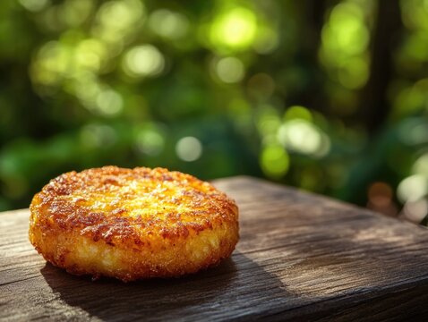 Food on Wooden Table